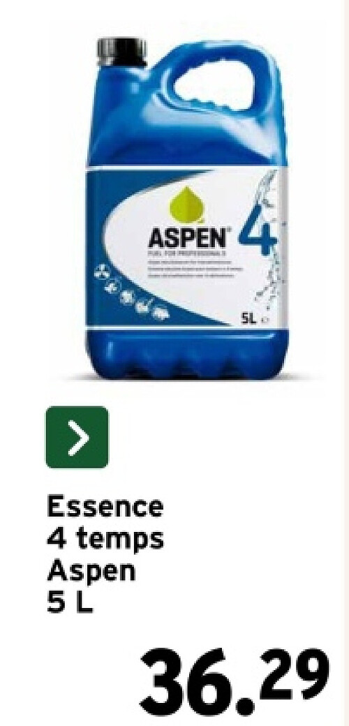 Essence 4 temps Aspen 5 L