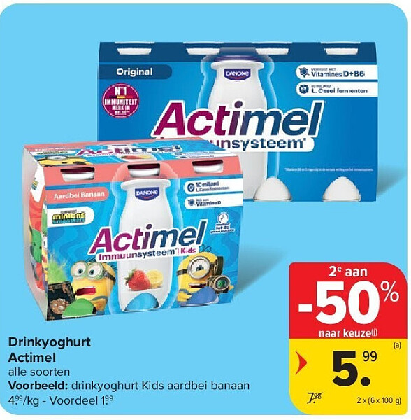 Drinkyoghurt Actimel