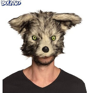 Halfmasker Weerwolf Pluche