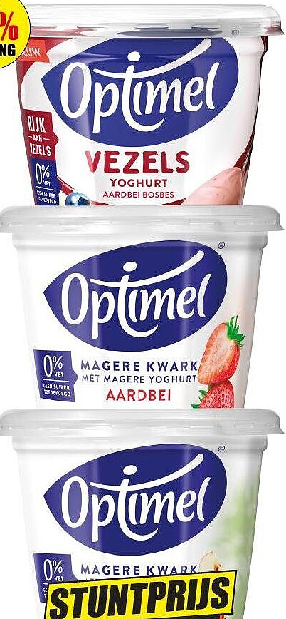 Optimel kwark of Griekse stijl yoghurt
