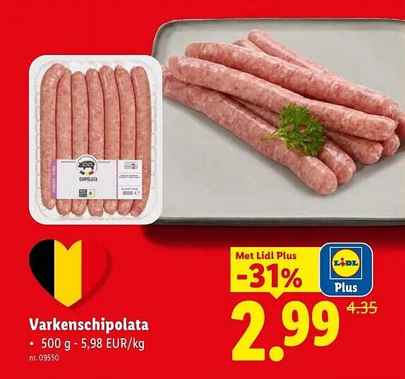 Varkenschipolata