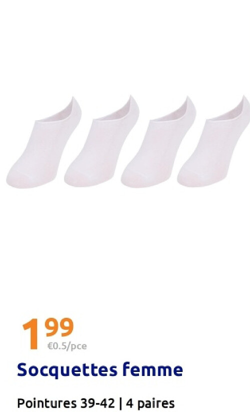Socquettes femme