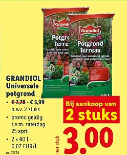 Universele potgrond