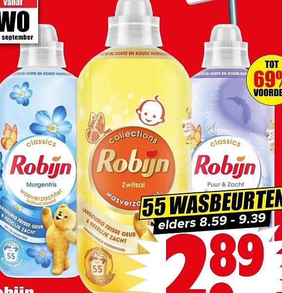 Robijn wasverzachter