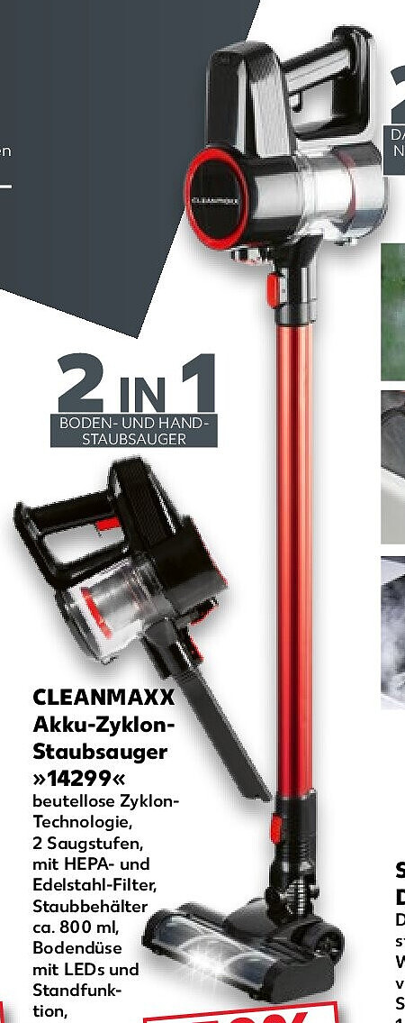 Akku-Zyklon-Staubsauger »14299«