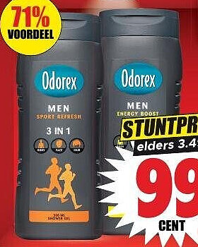 Odorex men douche