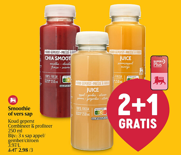 Smoothie of vers sap