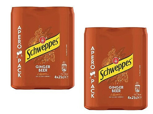 Ginger Beer Schweppes 4 x 25 cl