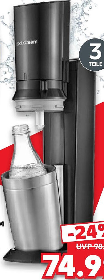 SodaStream Wassersprudler Crystal 3.0