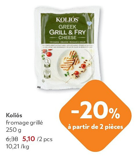 Koliós fromage grillé 250 g