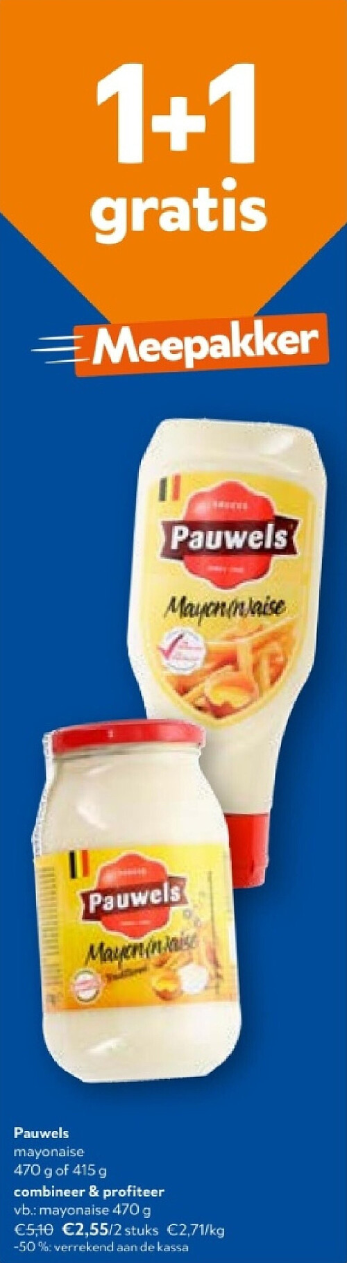 Pauwels mayonaise 470 g