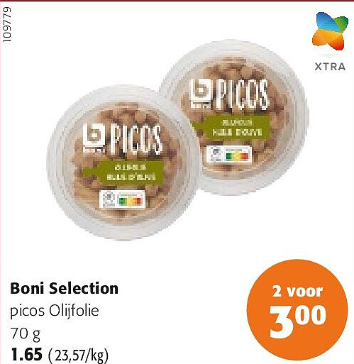 Boni Selection picos Olijfolie 70 g