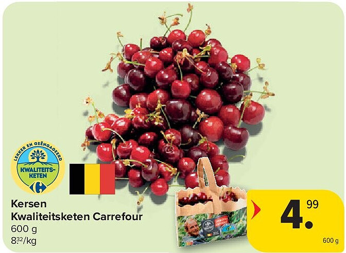 Kersen Kwaliteitsketen Carrefour