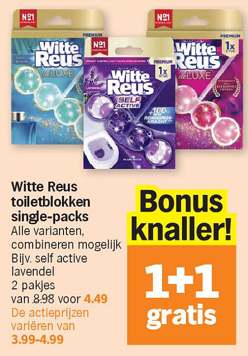 Witte Reus toiletblokken single-packs