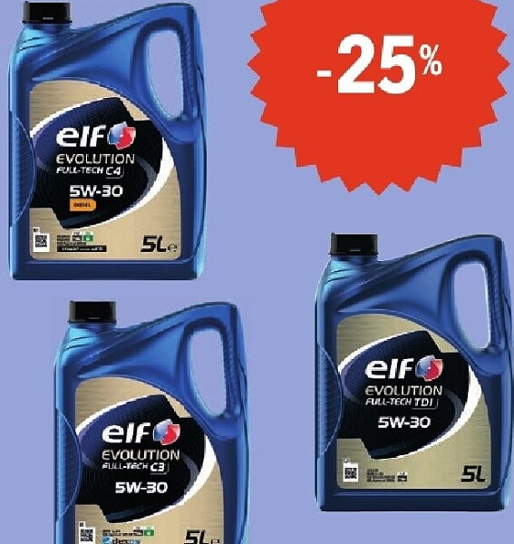 Huiles auto Elf