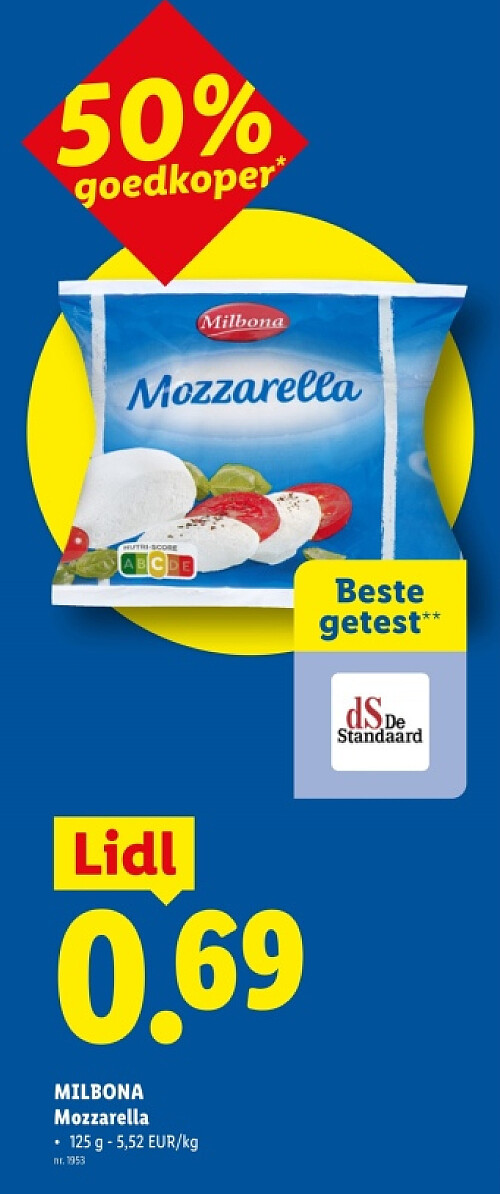 MILBONA Mozzarella