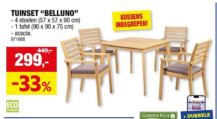 TUINSET “BELLUNO”