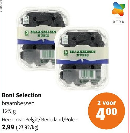 Boni Selection braambessen 125 g