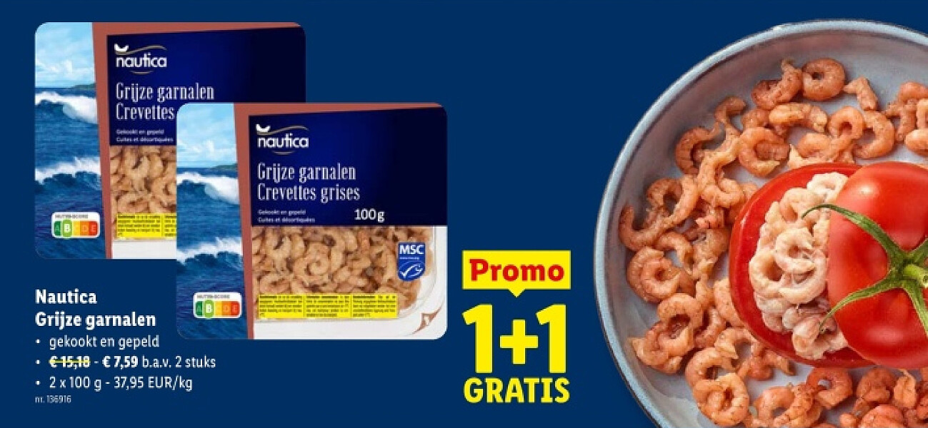 Grijze garnalen