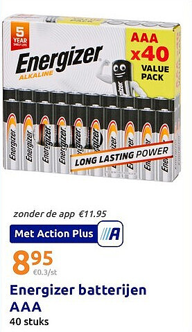 Energizer batterijen AAA