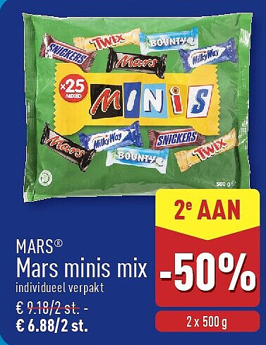 Mars minis mix