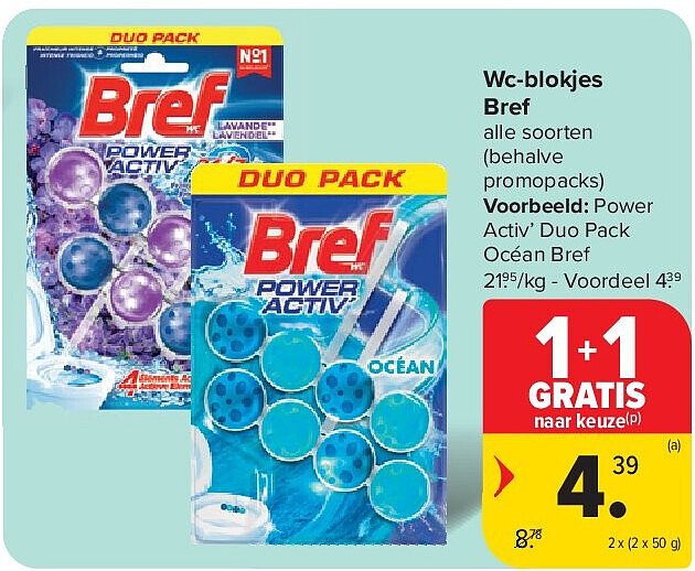 Wc-blokjes Bref