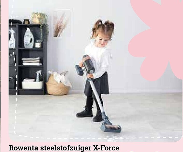 Rowenta steelstofzuiger X-Force