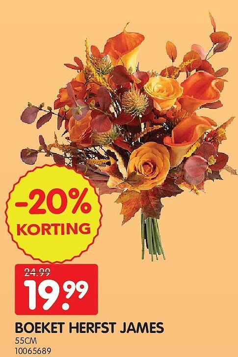 BOEKET HERFST JAMES