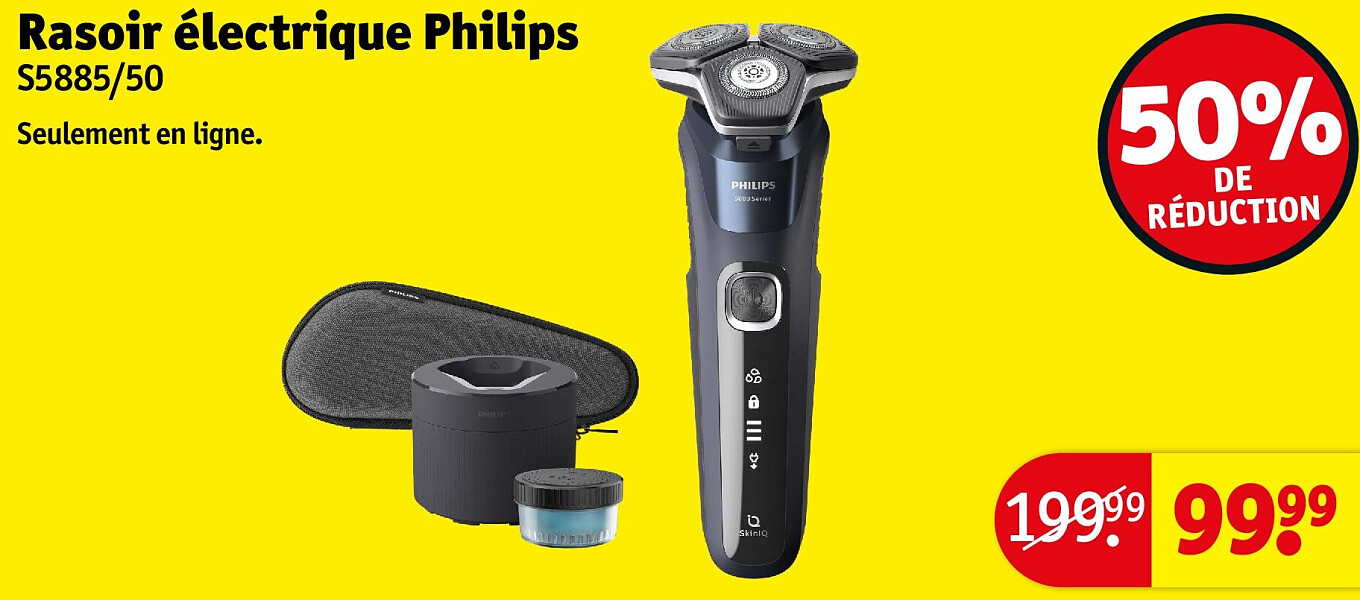 Rasoir électrique Philips S5885/50