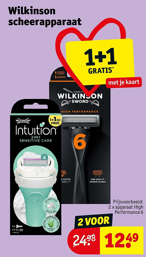 Wilkinson scheerapparaat
