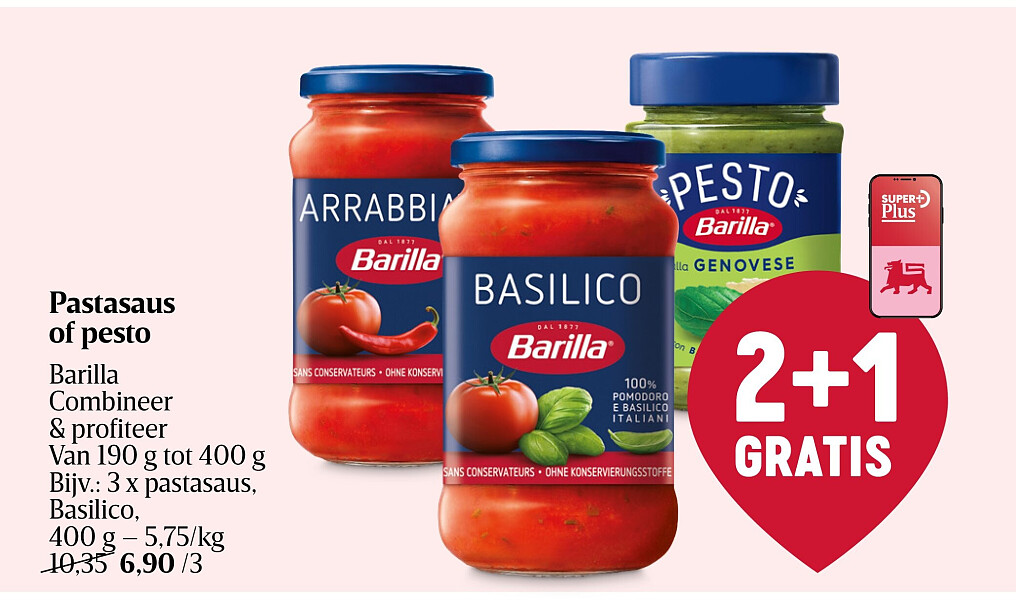 Pastasaus of pesto