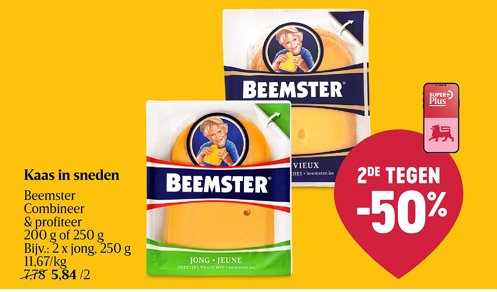 Kaas in sneden