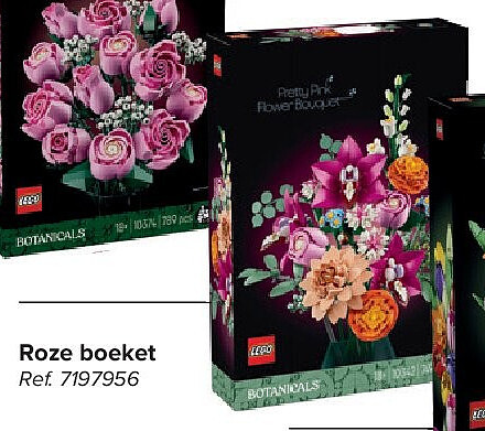 Roze boeket