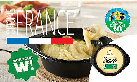 Aligot de l'Aubrac Filière Auchan "Cultivons le bon"