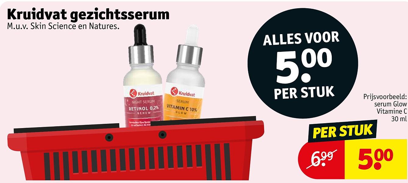 Kruidvat gezichtsserum