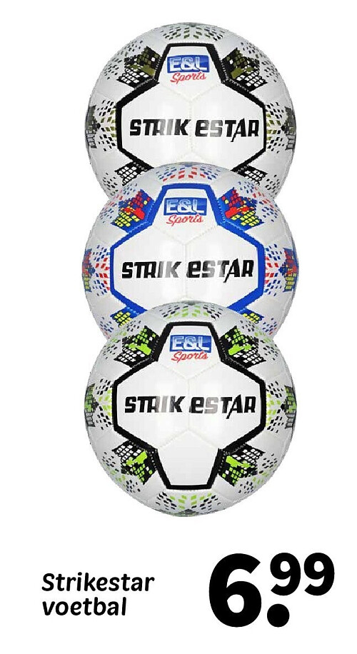 Strikestar voetbal