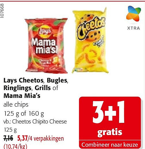 Cheetos Chipito Cheese 125 g