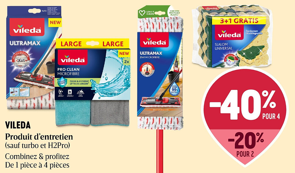 VILEDA Produit d’entretien
