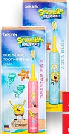 Beurer Kinder-Schallzahnbürste »Spongebob Schwammkopf«