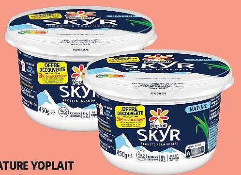 Skyr nature Yoplait