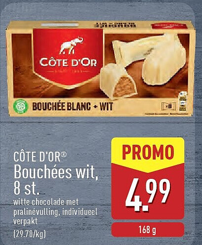 Bouchées wit, 8 st.