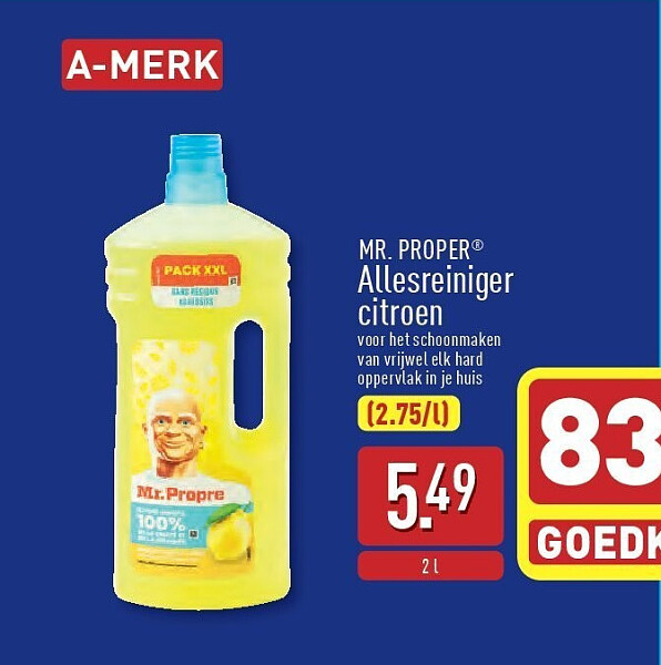 MR. PROPER® Allesreiniger citroen