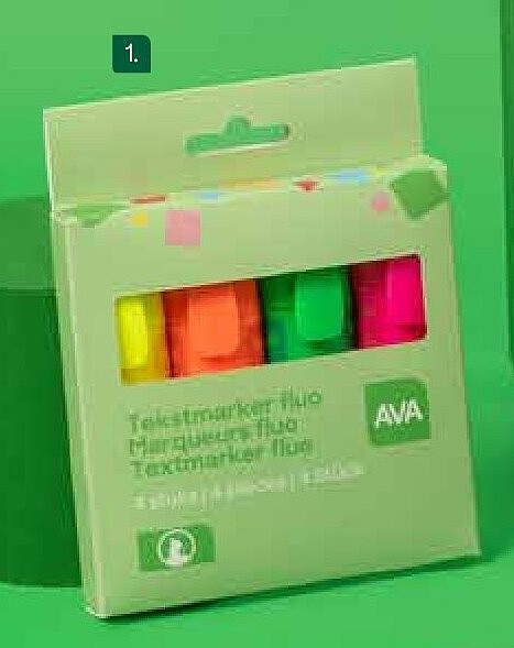Surligneur fluo AVA