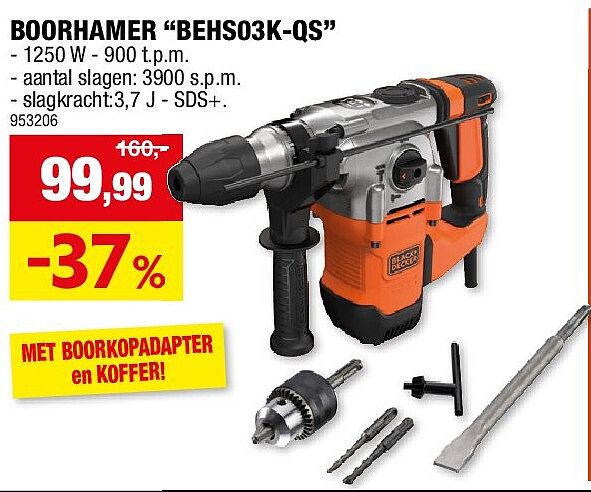 BOORHAMER “BEHS03K-QS”