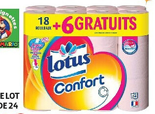 Papier toilette Lotus Confort x24