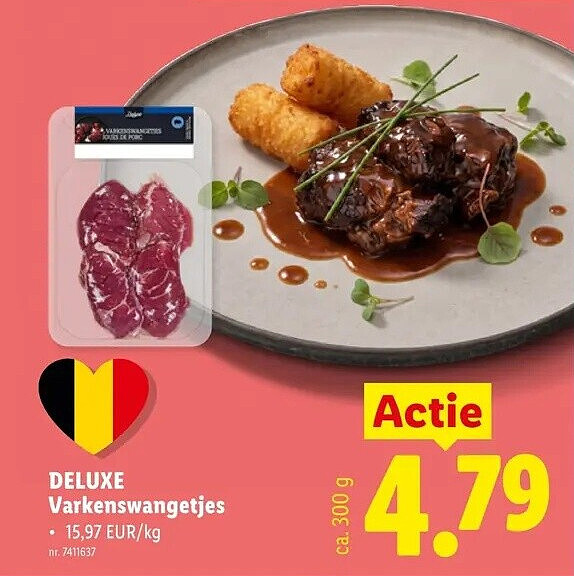 DELUXE Varkenswangetjes