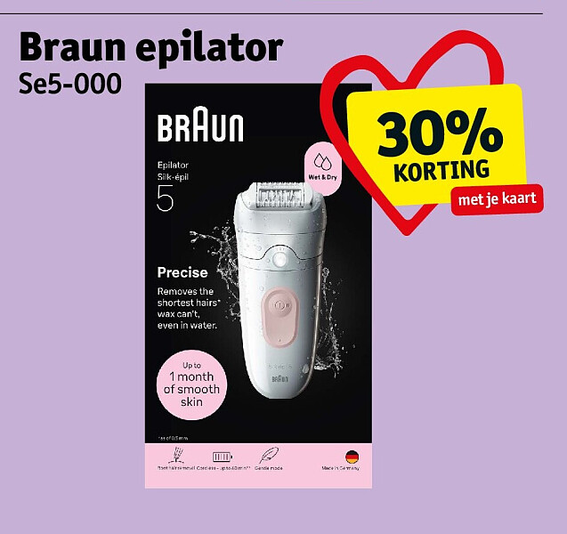 Braun epilator
