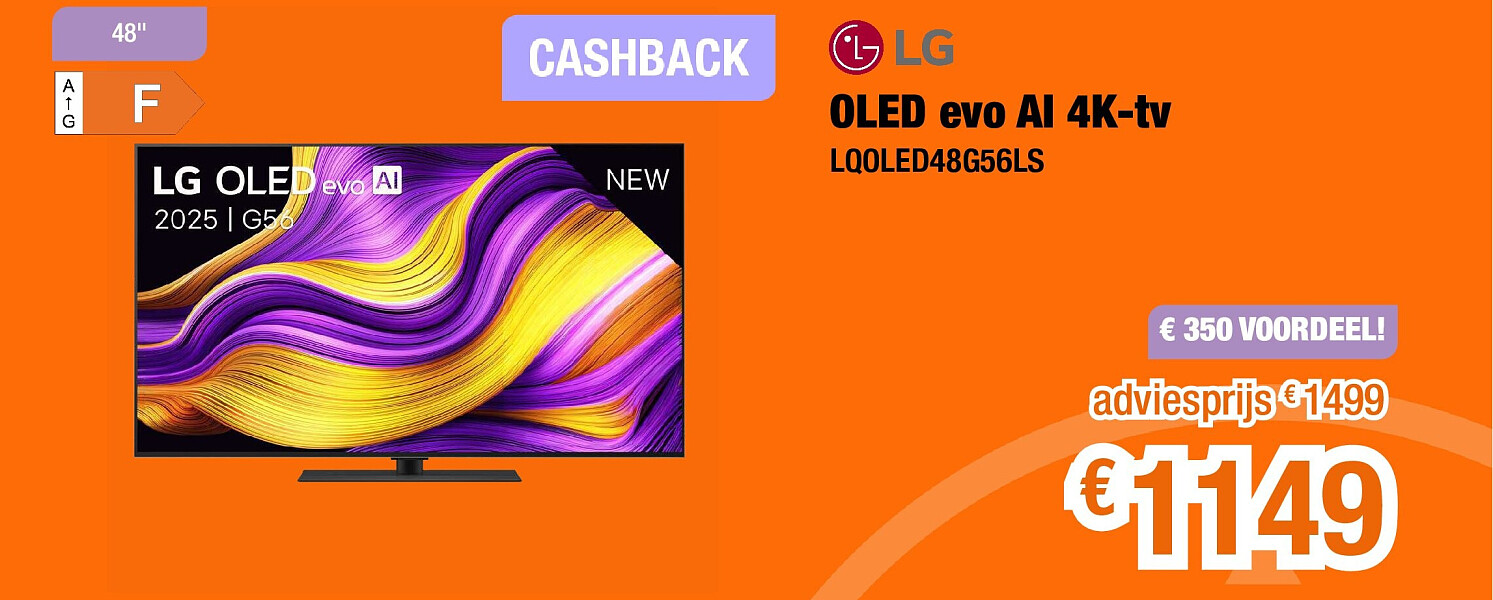 OLED evo AI 4K-tv LQOLED48G56LS