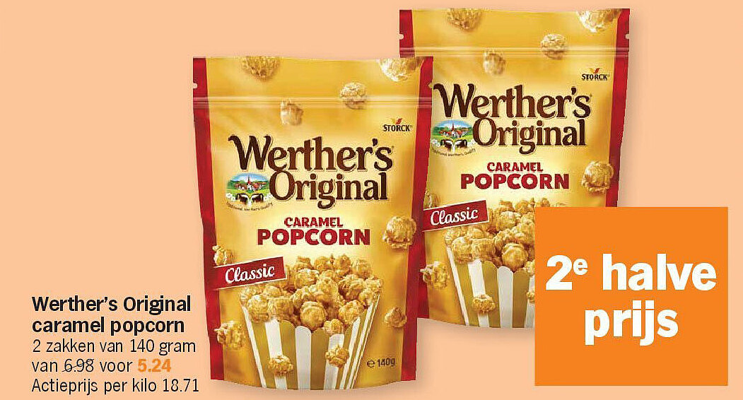 Werther’s Original caramel popcorn