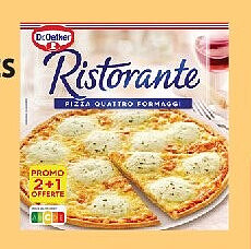 Pizza 4 fromages Ristorante surgelée